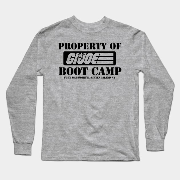 GI Joe Boot Camp Long Sleeve T-Shirt by Illustratorator